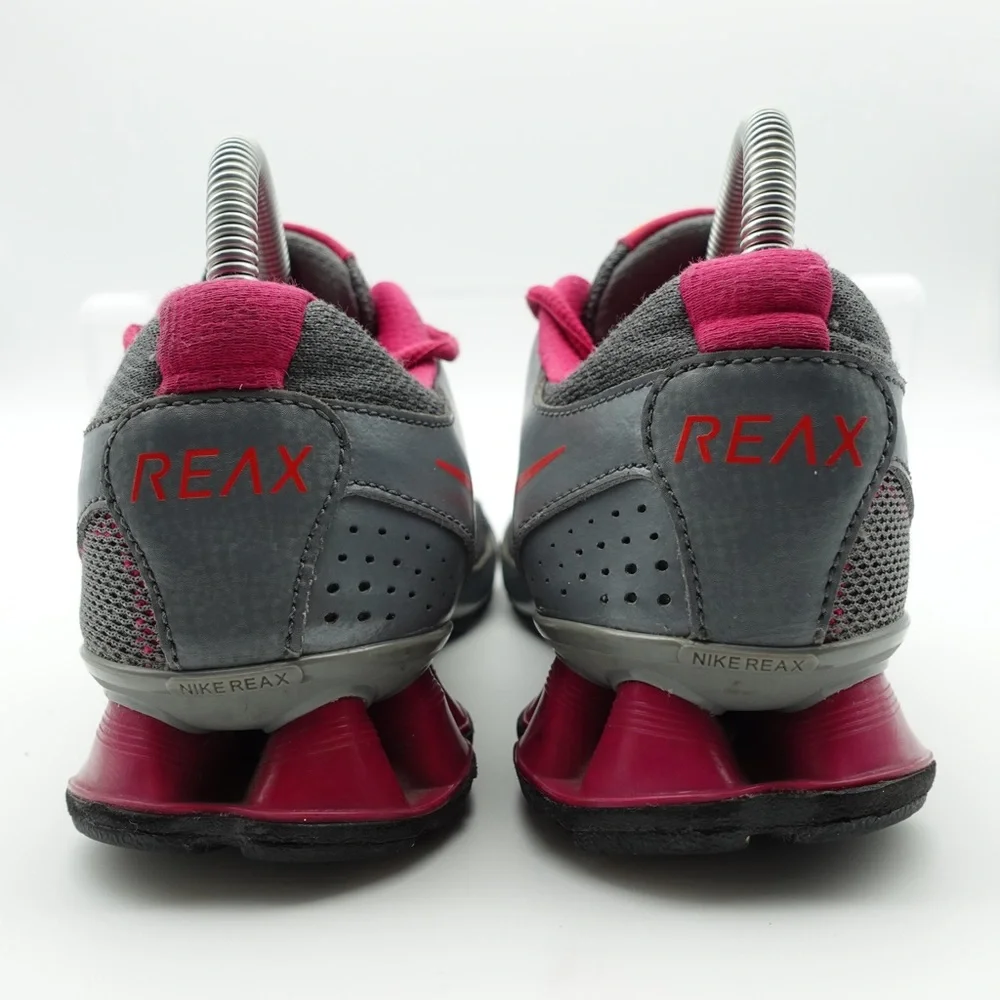Nike Reax Run 7 Women Size 7.5 Shoes Pink Running Sneakers Mesh Training Lace Up